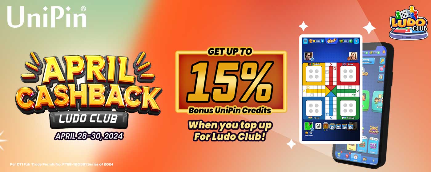 April Cashback: Ludo Club (PH)